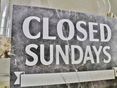 sundays-closed